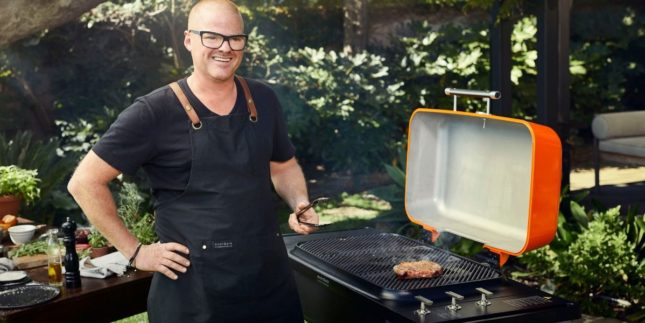 barbecue a gas everdure