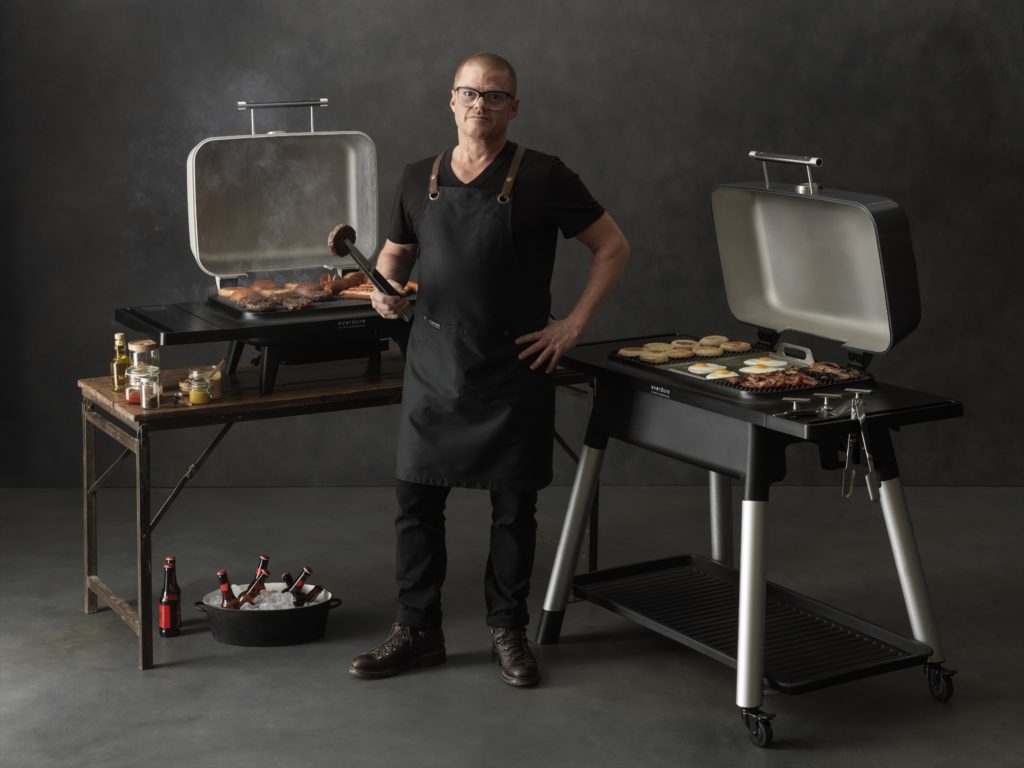 barbecue a gas everdure by heston