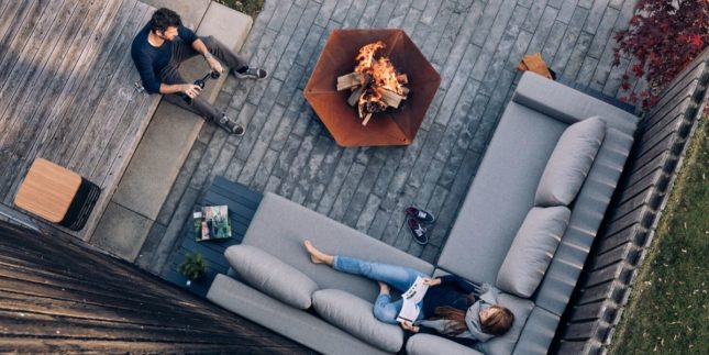 braciere triple natale